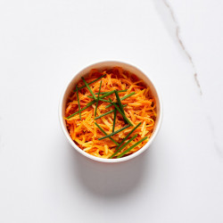 Grated carrot salad