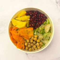 Vegan bowl large salad